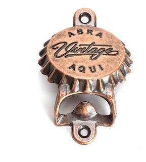 ABRIDOR DE GARRAFA ESTILO TAMPA VINTAGE 1726 IDEM COD4632