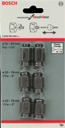 ADAPTADOR DE SERRA COPO PROGRESSOR 2608584682000 BOSCH COD4307