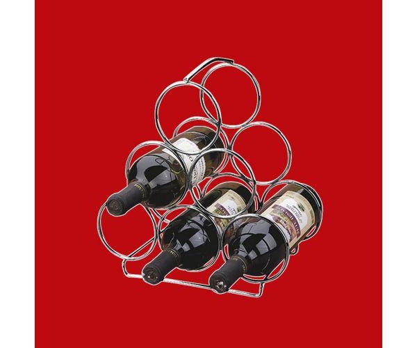 ADEGA TRIANGULAR 6 GARRAFAS SCHMITT