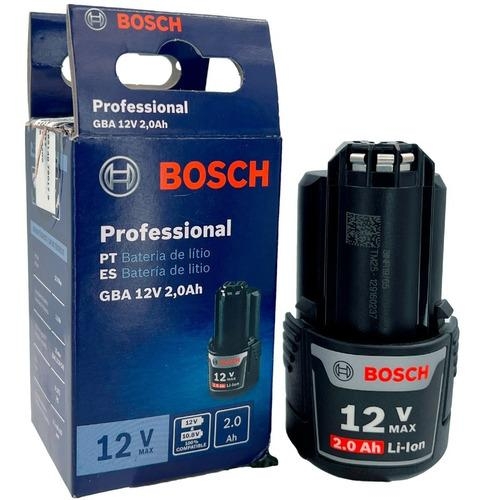 BATERIA LION 0A00 GBA 12V MAX 2.0AH BOSCH 1600A0021D000 COD4138