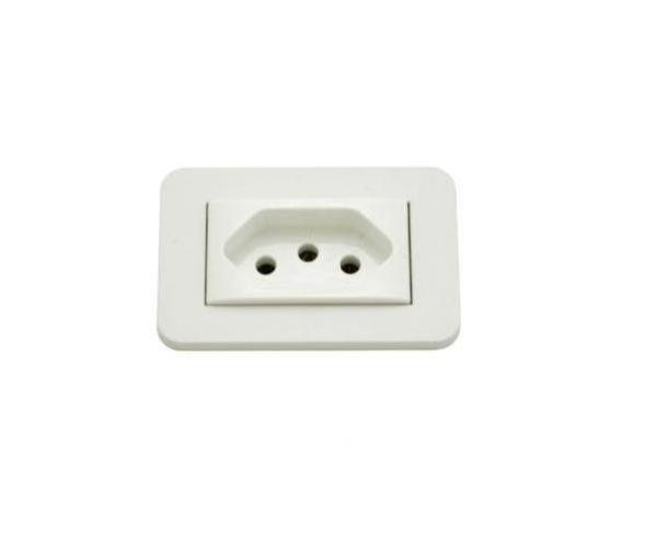 TOMADA EMBUTIR EM MÓVEIS LUMITEK