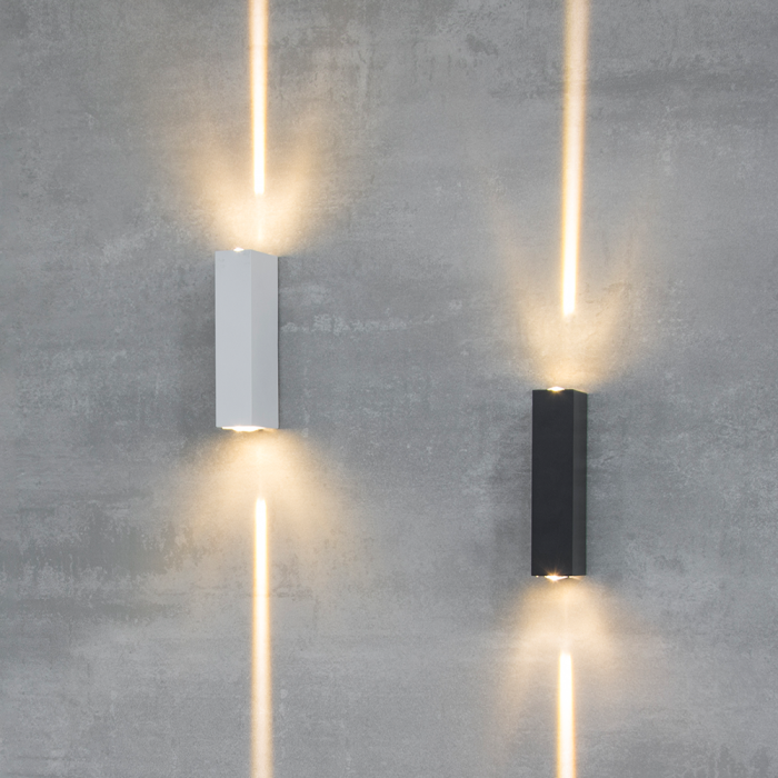 ARANDELA LED MITEL IP65 3W 3000K BRANCA NORDECOR